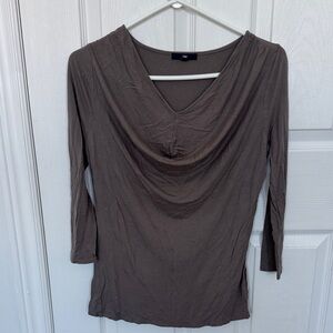 GAP Taupe Knit Top